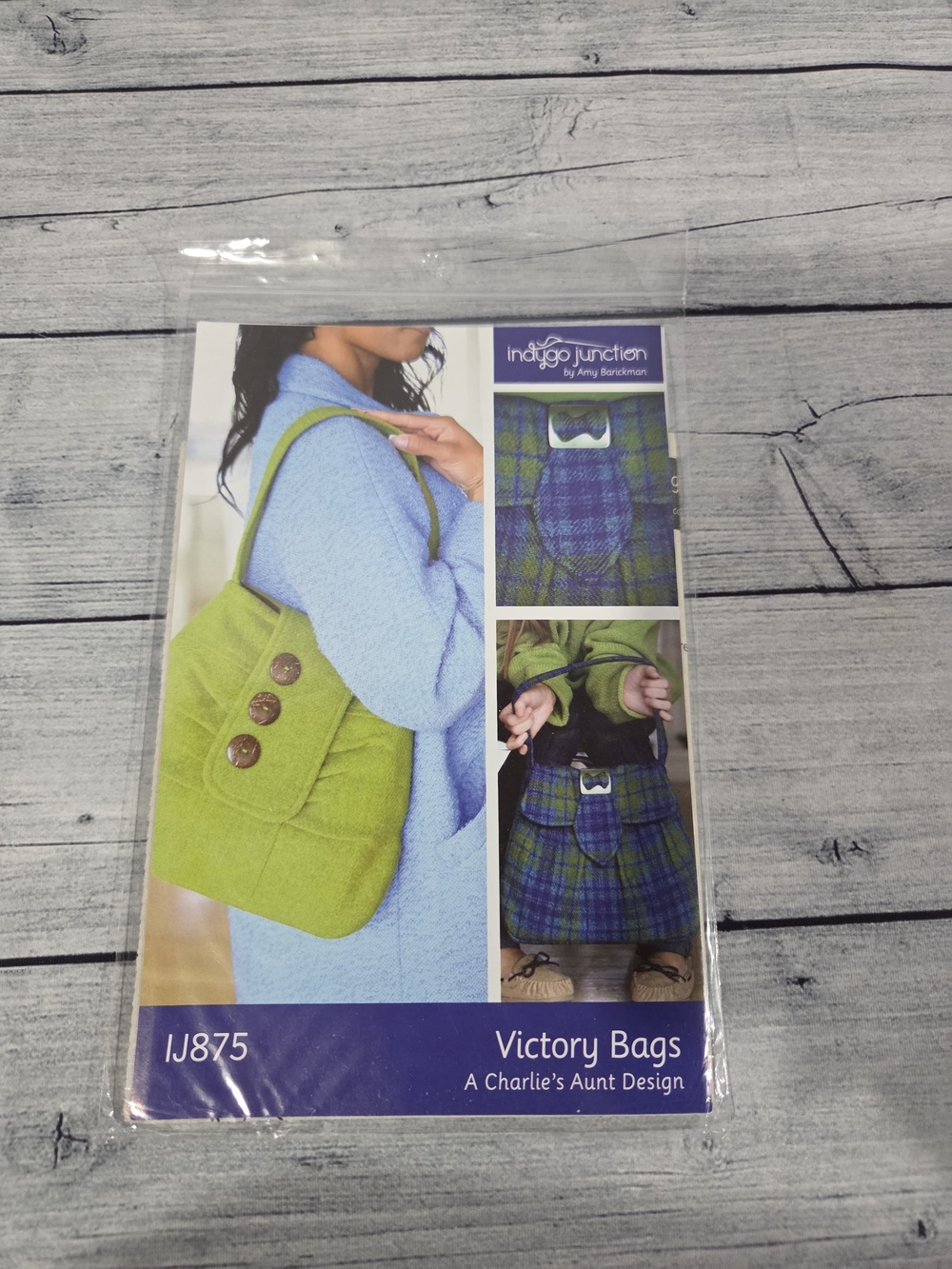 Indygo Junction Sewing Pattern Victory Bags